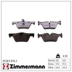 ZIMMERMANN Piduriklotsi komplekt,  ketaspidur rd:z 25307.975.1