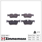 ZIMMERMANN Piduriklotsi komplekt,  ketaspidur 25331.160.1