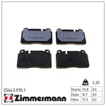 ZIMMERMANN Piduriklotsi komplekt,  ketaspidur rd:z 25643.970.1