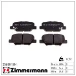 ZIMMERMANN  Piduriklotsi komplekt,ketaspidur 25688.150.1