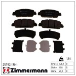ZIMMERMANN  Piduriklotsi komplekt,ketaspidur 25792.170.1