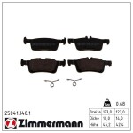 ZIMMERMANN Piduriklotsi komplekt,  ketaspidur 25841.140.1