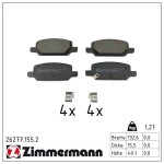 ZIMMERMANN  Piduriklotsi komplekt,ketaspidur 26277.155.2