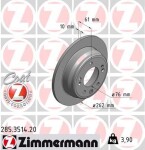 ZIMMERMANN  Piduriketas COAT Z 285.3514.20