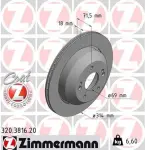 ZIMMERMANN  Piduriketas COAT Z 320.3816.20