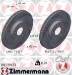 ZIMMERMANN Piduriketas BLACK Z 380.2118.53