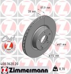 ZIMMERMANN  Piduriketas COAT Z 400.3620.20