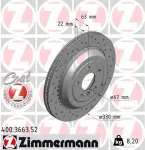 ZIMMERMANN Piduriketas SPORT Z 400.3663.52