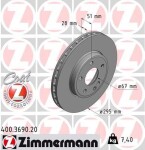 ZIMMERMANN Piduriketas COAT Z 400.3690.20