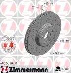 ZIMMERMANN  Piduriketas FORMULA S COAT Z 400.5520.30
