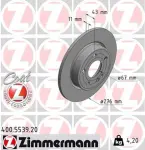 ZIMMERMANN Piduriketas COAT Z 400.5539.20
