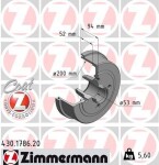 ZIMMERMANN Piduritrummel COAT Z 430.1786.20