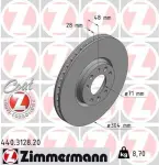 ZIMMERMANN Piduriketas COAT Z 440.3128.20