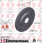 ZIMMERMANN Тормозной диск SPORT Z 450.5216.52