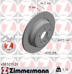 ZIMMERMANN Piduriketas COAT Z 450.5217.20