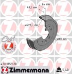 ZIMMERMANN Piduritrummel COAT Z 470.1859.20