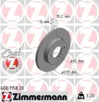 ZIMMERMANN Piduriketas COAT Z 600.1158.20