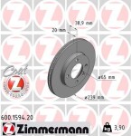 ZIMMERMANN Piduriketas COAT Z 600.1594.20