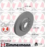 ZIMMERMANN Piduriketas COAT Z 600.3221.20