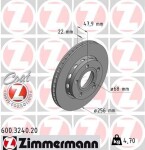 ZIMMERMANN Piduriketas COAT Z 600.3240.20