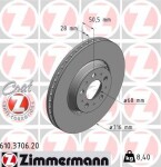 ZIMMERMANN Piduriketas COAT Z 610.3706.20