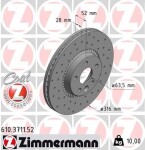 ZIMMERMANN Piduriketas SPORT Z 610.3711.52