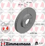 ZIMMERMANN Piduriketas COAT Z 610.3724.20
