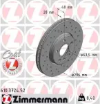 ZIMMERMANN Piduriketas SPORT Z 610.3724.52