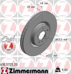 ZIMMERMANN Piduriketas COAT Z 610.3725.20