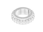 OE MAZDA ZJ01-11-316 / crankshaft gear fits: mazda 2, 3 1.3/1.5/1.6 10.03-05.19